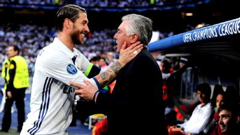 ‘I’m at Real Madrid today because of Ramos,’ says Ancelloti ahead of reunion