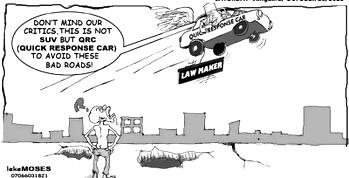 Cartoon: ‘What goes up…’