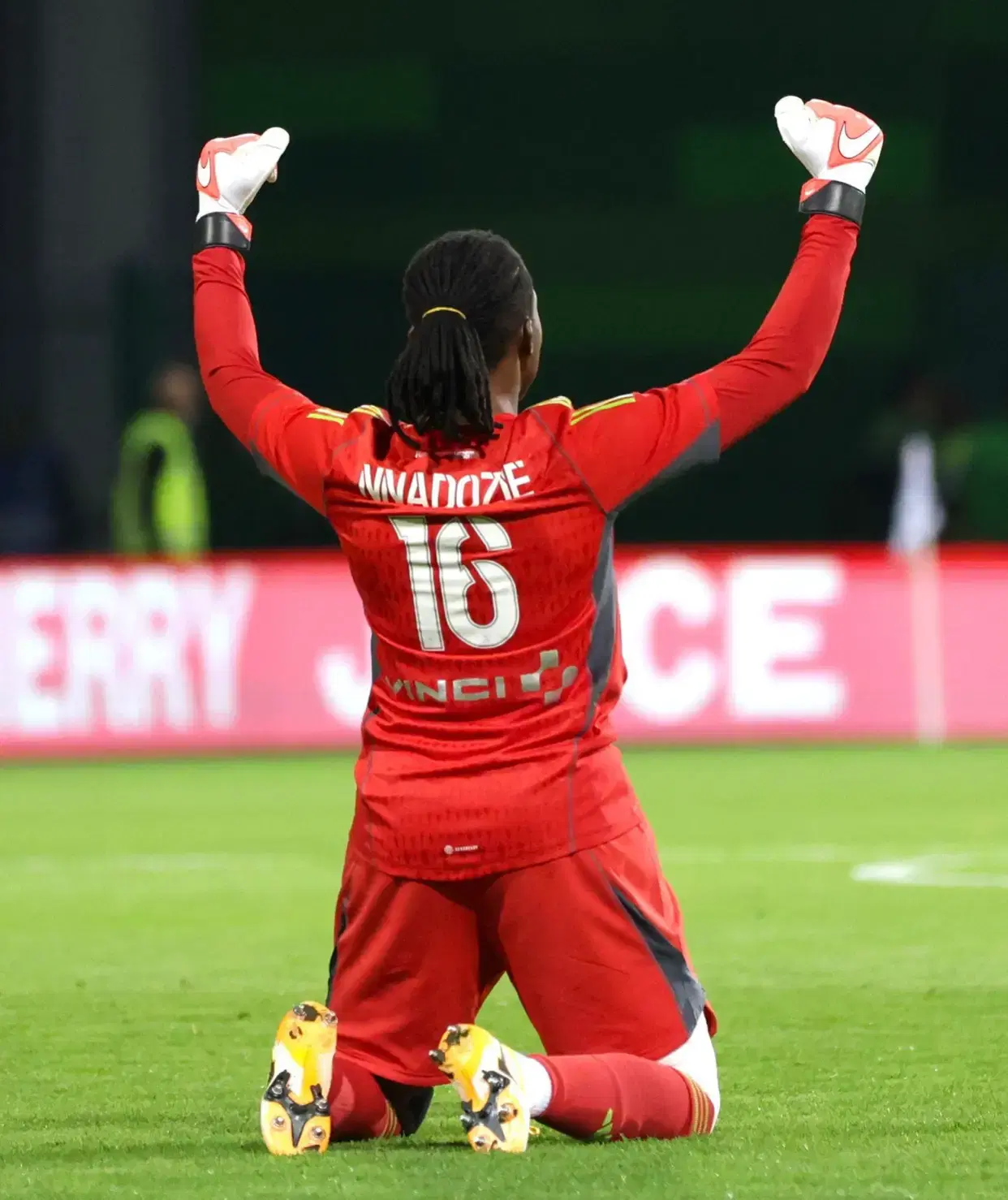 FIFA Celebrates Nnadozie After Penalty Heroics In UWCL Playoff ...