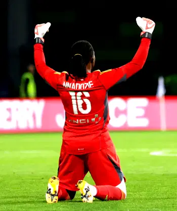 FIFA celebrates Nnadozie after penalty heroics in UWCL playoff