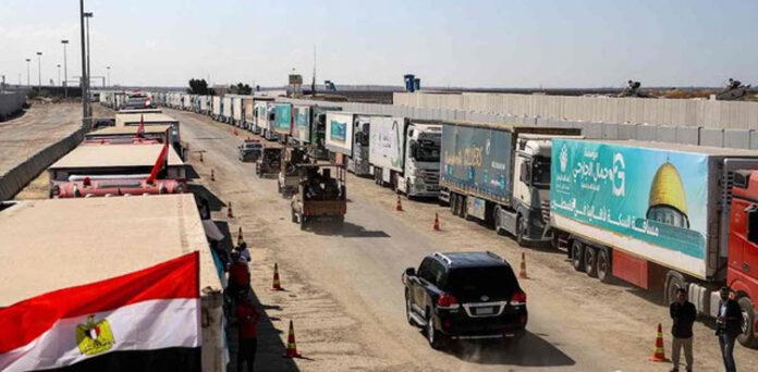 Humanitarian Aid Starts Entering Gaza Crossing From Egypt - Vanguard News