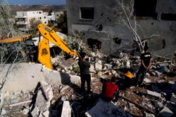Israel demolishes West Bank home of Hamas deputy leader
