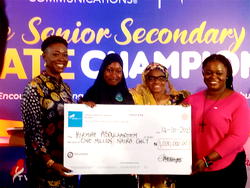 14-year-old wins N1m TVC school debate prize