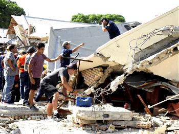 10 die as church roof collapses in Mexico