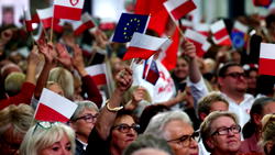Poland’s liberal opposition on course to win election