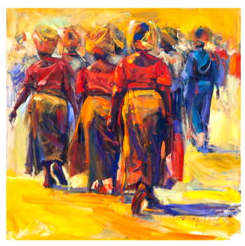 SMO Art exhibition brings ‘Joy’ amidst pain, hardship