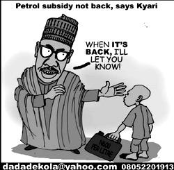 Cartoon: ‘Excuse me sir, where did it go?’
