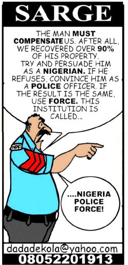 Cartoon: Sarge the Enforcer