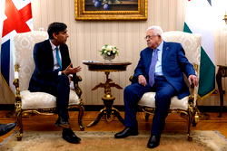 Sunak meets Palestine’s Abbas, Egypt’s Sisi, insists on aid for Gaza