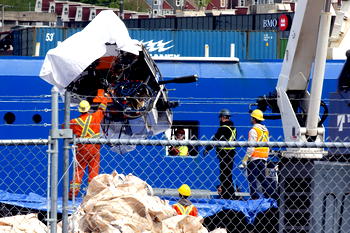 Coast Guard discovers ‘presumed human remains, debris in Titan sub