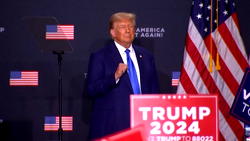 Trump pledges to reimpose Muslim ‘travel ban’ at Jewish gathering