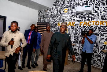 Gov AbdulRazaq excited as Kwara Sugar Film Factory takes shape
