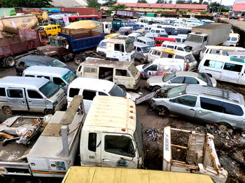 Lagos govt impounds over 200 unregistered vehicles in 48hrs