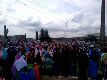 Muslims stage mega rally for Palestine in Lagos