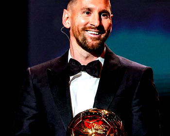 Messi wins record 8th Ballon d’Or Award
