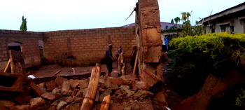Two women reported dead as church collapses in Osun