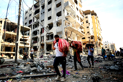 Israel pounds Gaza as Red Cross warns of ‘intolerable’ suffering