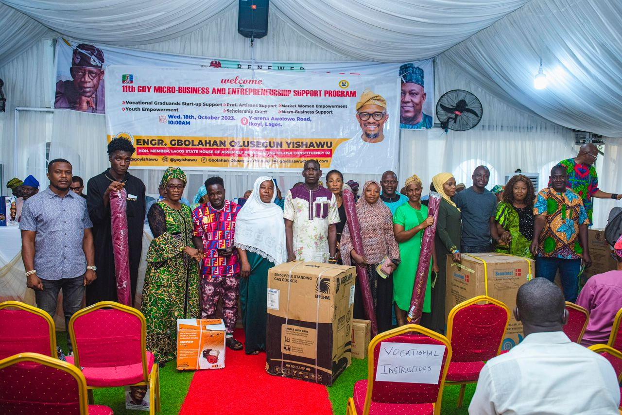 Succour as Lagos lawmaker empowers 300 constituents