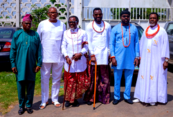 Benin monarch receives NBM on coronation anniversary