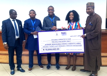 NCC unveils winners of talent hunt