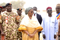 Nigerian Embassy in Chad donates relief materials to Baga Sola refugee camp to mark 63rd Independence Anniversary