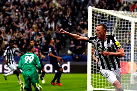 Newcastle humiliate PSG 4-1 on ‘historic’ Champions League night