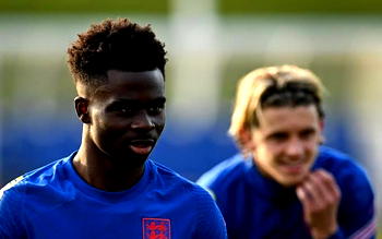 Bukayo Saka withdraws from England squad with harmstring injury
