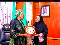 Police Affairs Minister of State commends First Lady, promises bold initiatives