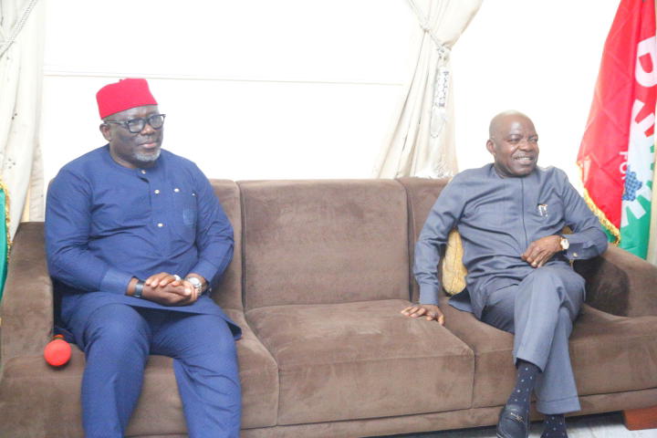 Abia Governor, Otti Lauds Oborevwori's Impactful Leadership In Delta ...