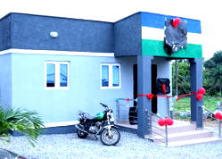 Entrepreneur, Lola Bayode builds police post for Ondo Police Command