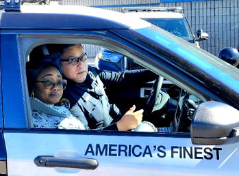 Minister of State, Police Affairs, Sulaiman-Ibrahim San Diego’s diary ride along experience