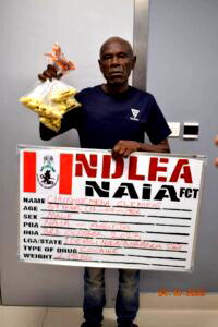 NDLEA arrests 67-year-old for ingesting cocaine to fund new marriage