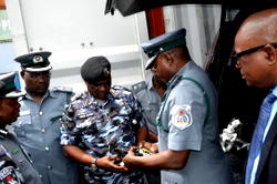 Onne Customs intercepts pistol, 9 containers, collects N38bn in October