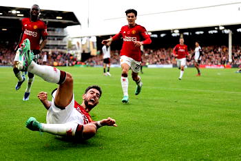 Fernandes’ late winner rescues Man Utd, eases pressure on Ten Hag