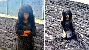 Nigerian woman Helen Williams sets new Guinness World Record for longest handmade wig