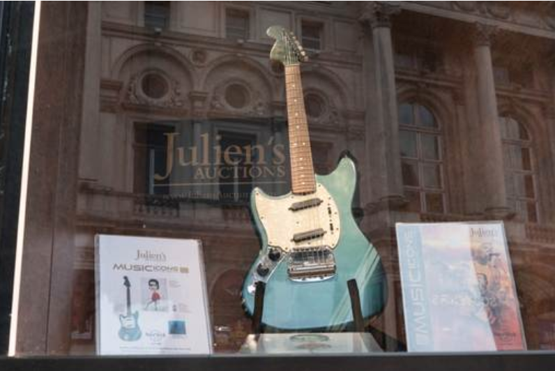 Guitar from Kurt Cobain's last tour fetches over $1.5m - Vanguard News