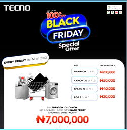 Join the Lucky Winners in TECNO’s Black Friday Promo and Win Big!