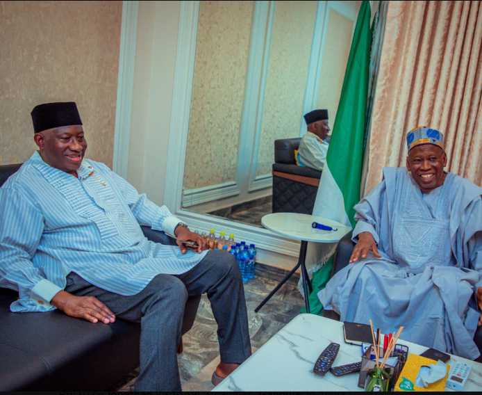 Jonathan visits APC chairman Ganduje