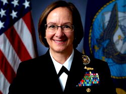 Lisa Franchetti becomes first woman to lead US Navy