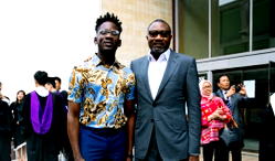 “My father-in-law, Femi Otedola doesn’t own private jet – Mr Eazi reveals