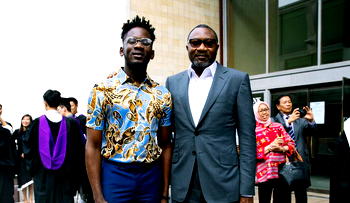 “My father-in-law, Femi Otedola doesn’t own private jet – Mr Eazi reveals