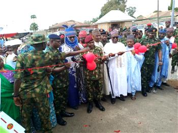Nigerian Army inaugurates 3km access road, others in Nasarawa