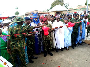 Nigerian Army inaugurates 3km access road, others in Nasarawa