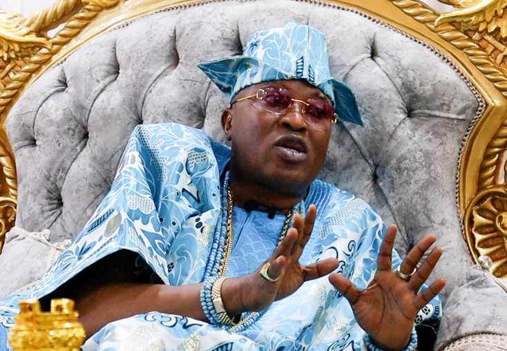 Video: Obasanjo well-cultured once prostrated for me - Oluwo of Iwoland