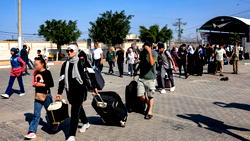 Foreign nationals, wounded Gazans enter Egypt through Rafah