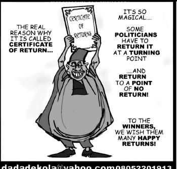 Cartoon: Sir, are you now a returnee?