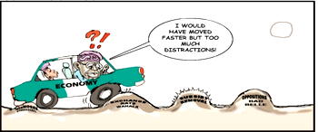 Cartoon: Time for mode Jagaban, sir