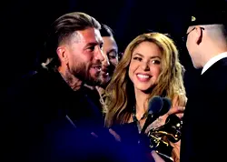 Sergio Ramos presents Latin Grammy to Shakira over diss song for Pique