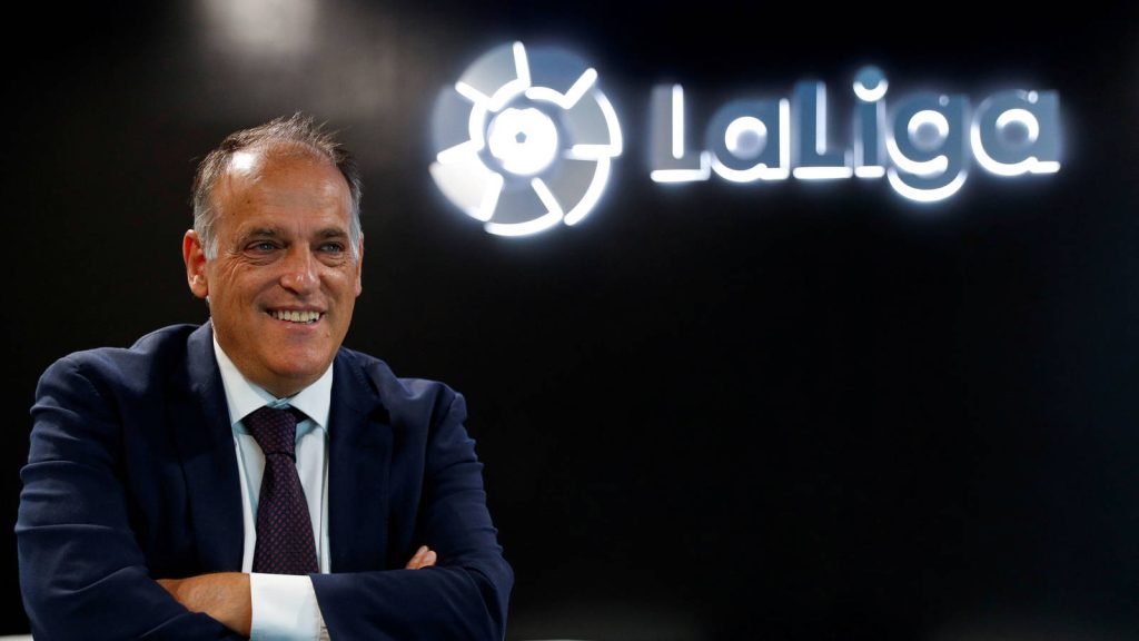 La Liga president hits out at Real Madrid refereeing ‘conspiracy’ claims