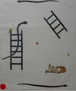 Egwuh’s artworks spark conversations about life